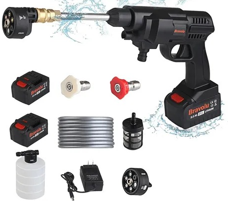 Hidrolavadora 6 Chorros Portátil